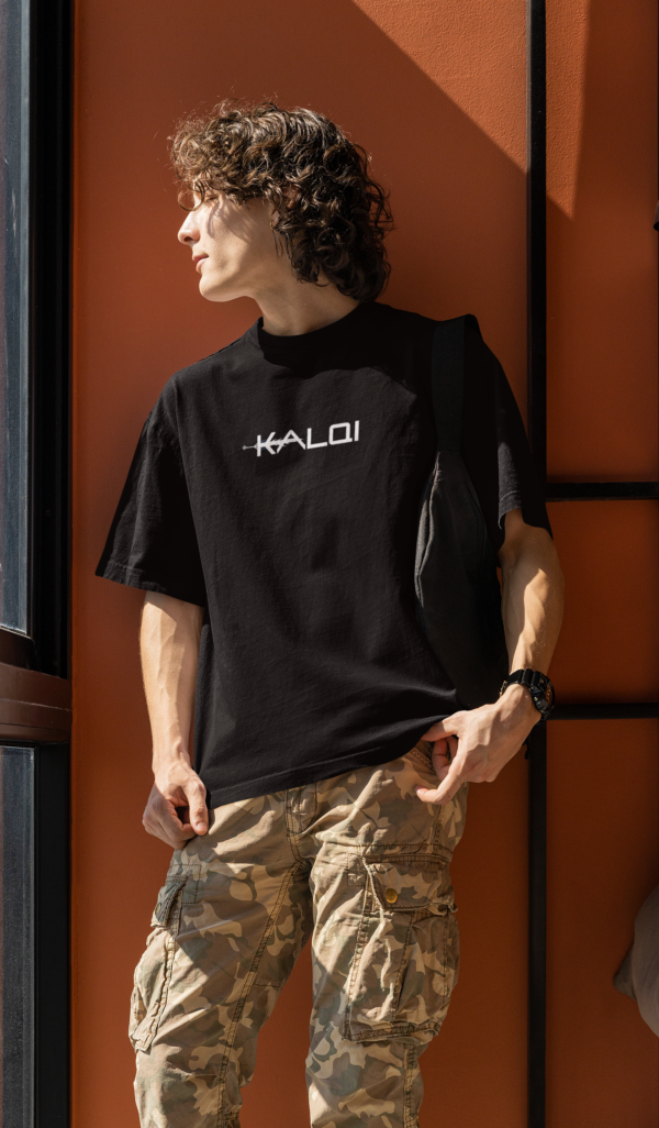 KALQ1 Premium Terry Oversized T-Shirt - Image 2